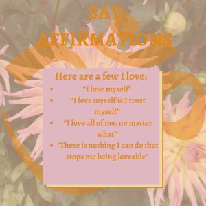 Say affirmations