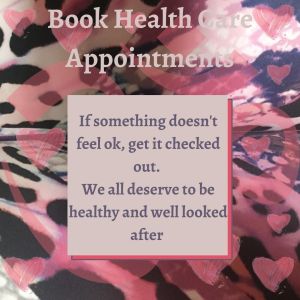Book health care appointments 